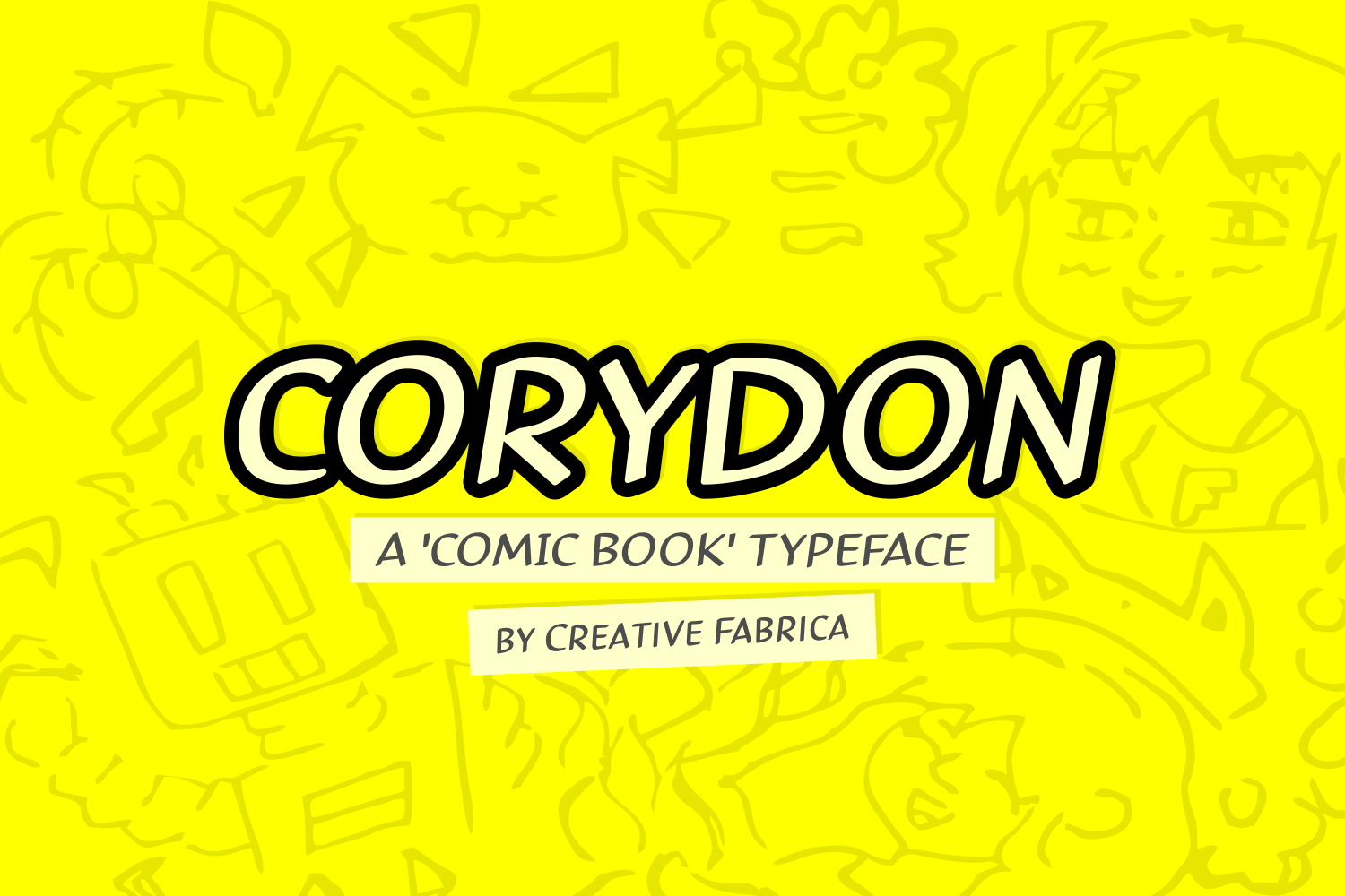 A Comic Book Font That Makes Campaign Text Unmissable