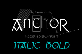 Anchor Italic Bold: A Display Font with Magical Storytelling Appeal