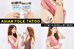 Asian Folk Tattoo: A Display Font That Brings Storytelling Energy to Editorial Design