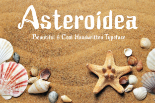 Asteroidea: A Display Font with Vintage Warmth