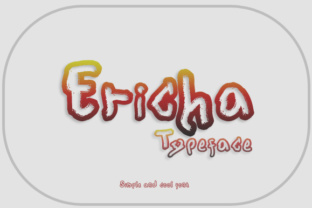 Ericha: A Display Font That Brings Handmade Labels and Boutique Packaging to Life