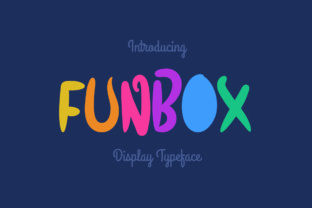 Funbox: The Playful Display Font for Handmade Projects