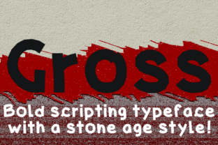 Gross: A Bold Display Typeface for Editorial Design