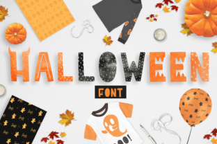 Ha-Halloween: A Spooky Display Font for Seasonal Branding