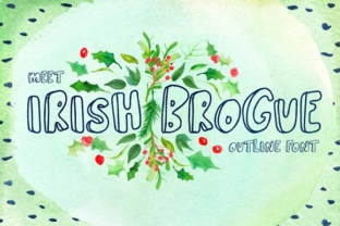 Irish Brogue: A Handcrafted Font for Makers and Storytellers