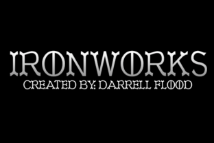 Ironworks: A Decorative Display Font for Bold Editorial Design