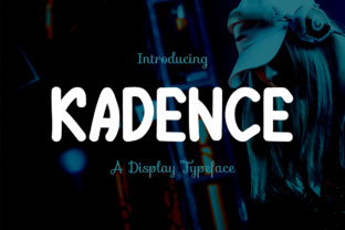 Kadence: A Sleek-Rustic Display Font for Brand Identity