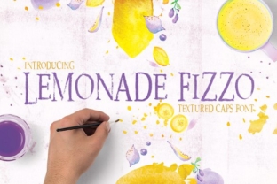 Lemonade Fizzo: A Handcrafted Display Font for Publications
