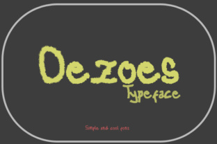 Oezoes: A Display Font for Modern Web Design