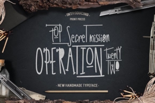 Operation 22: A Display Font for Clearer Campaign Messaging