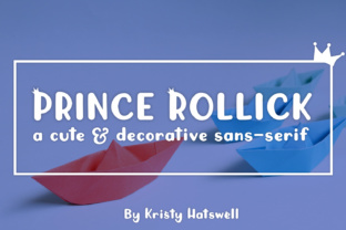 Prince Rollick: A Playful Crowned Display Font