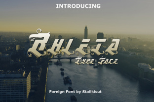 Rhieta: A Display Font with Handcrafted Charm for Makers