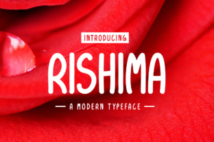 Rishima: A Quirky Display Font for Crafters