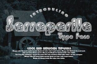 Sarsaparila: A Display Font with Vintage Soul