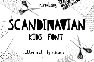 Scandinavian: A Playful Display Font for Memorable Branding