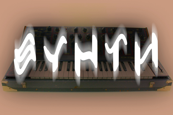 Synth: A Bold Electro-Inspired Display Font for Branding