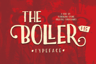 The Boller: A Retro Display Font for Bold Branding