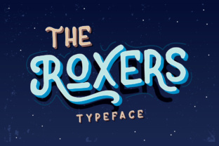 The Roxers Typeface: Retro Handmade Charm for Web Design