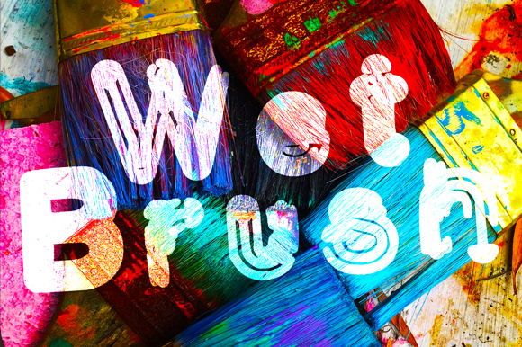 Wet Brush: A Street-Art Typeface for Bold Web Design